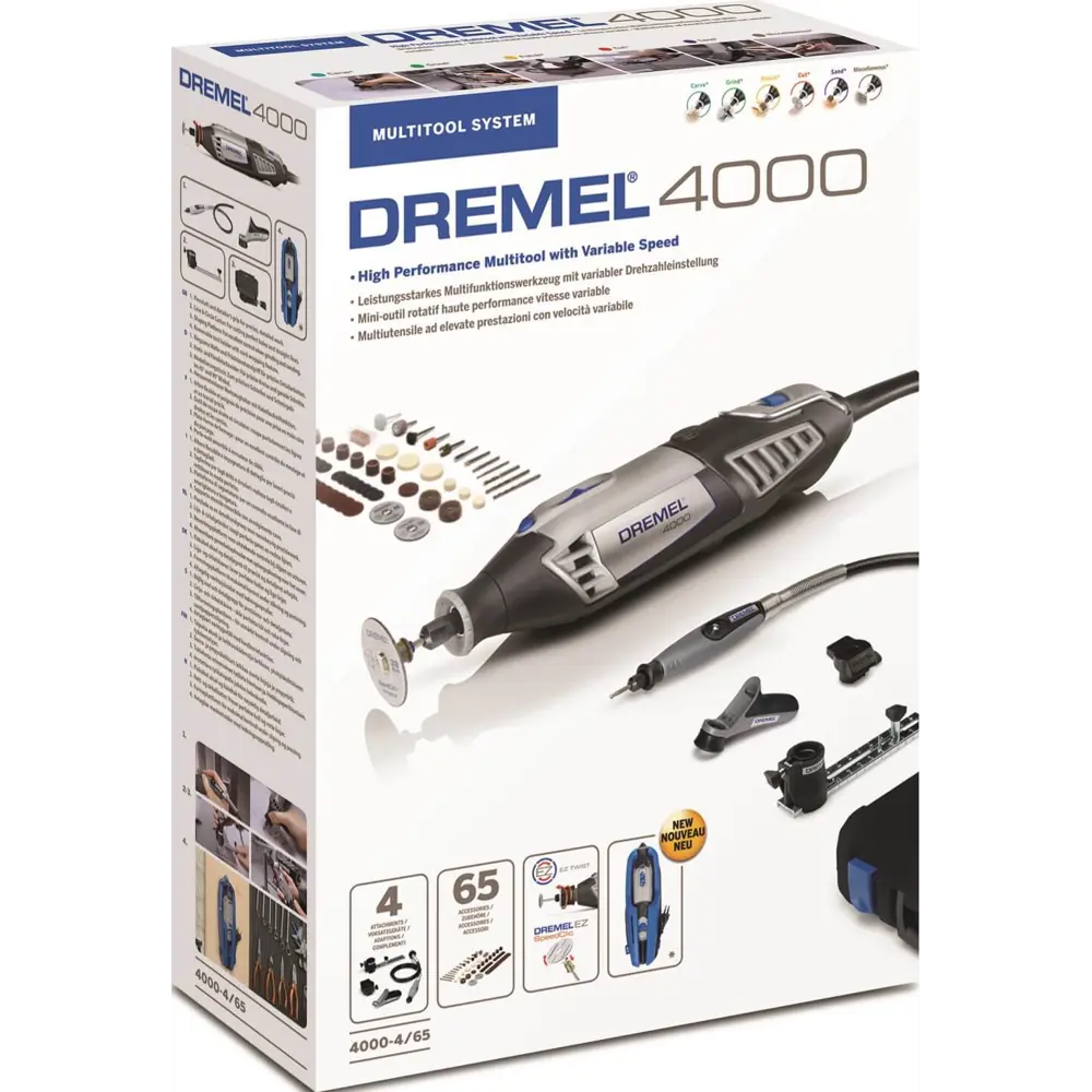 Гравер Dremel 4000-4/65, 175 Вт STLM-2146388 - Вид №3