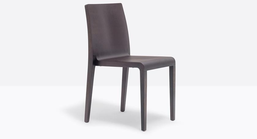 Pedrali Штабелируемый деревянный стул Young 421 - Вид №1