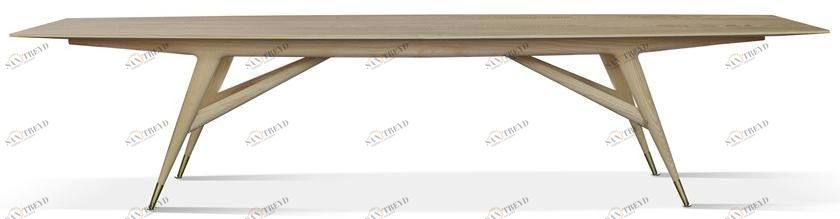 Molteni & C. Стол для совещаний прямоугольный ясеневый Heritage sun-id-1442231