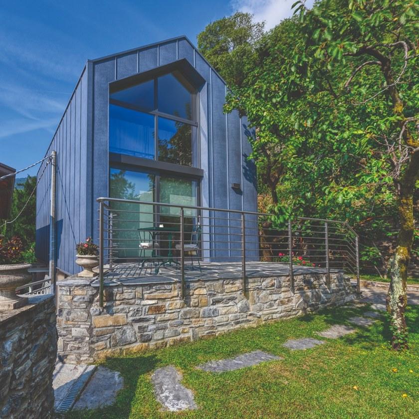 Mazzonetto Облицовка фасада соединением профилированных листов The skin sun-id-1383475 - Вид №1