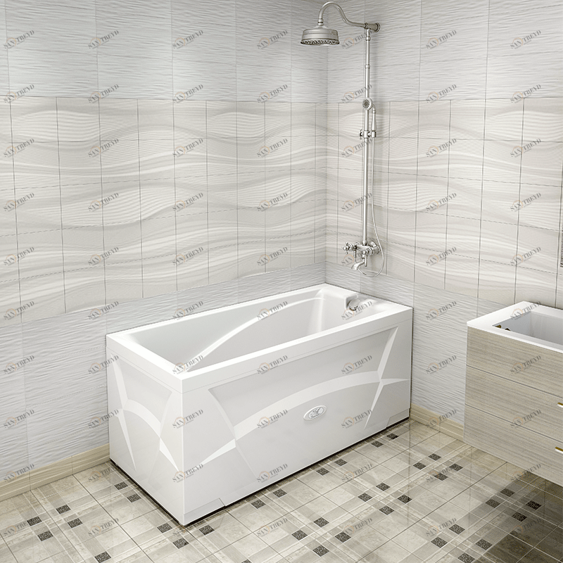 Акриловая ванна Орнела 150х70, каркас Radomir 201001202