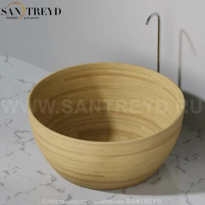 UWD MUNAI N1 Ванна свободностоящая 122 см из дуба N1Munai122.oak