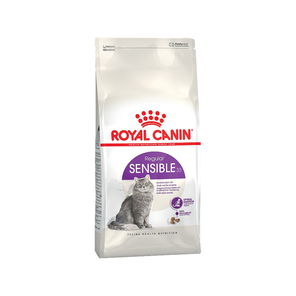 Т00008787 Корм для кошек Sensible 33 при чувствительном пищеварении сух. 4кг ROYAL CANIN 