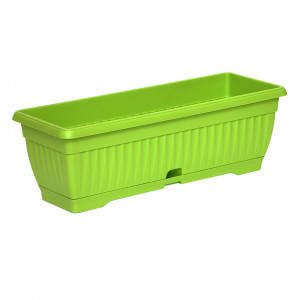 89095029 Балконный ящик 19x16.5x50 см v15.7 л пластик зеленый киви