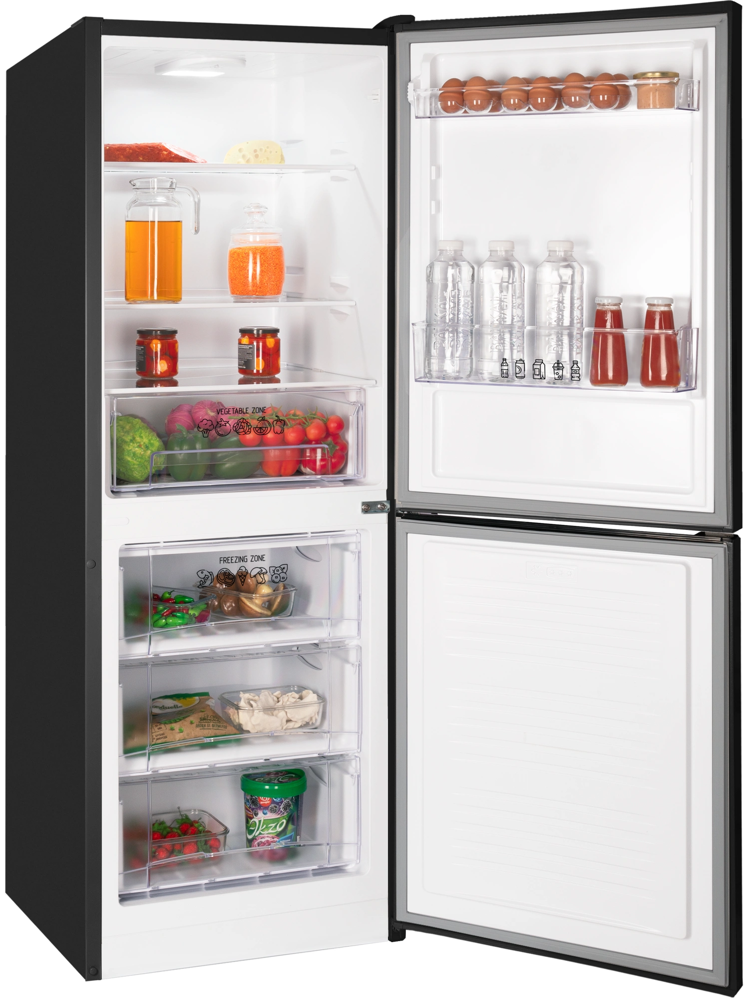 9291893 Холодильник с морозильником   NORD NRB 131 B черный STDN-0046756 - Вид №1