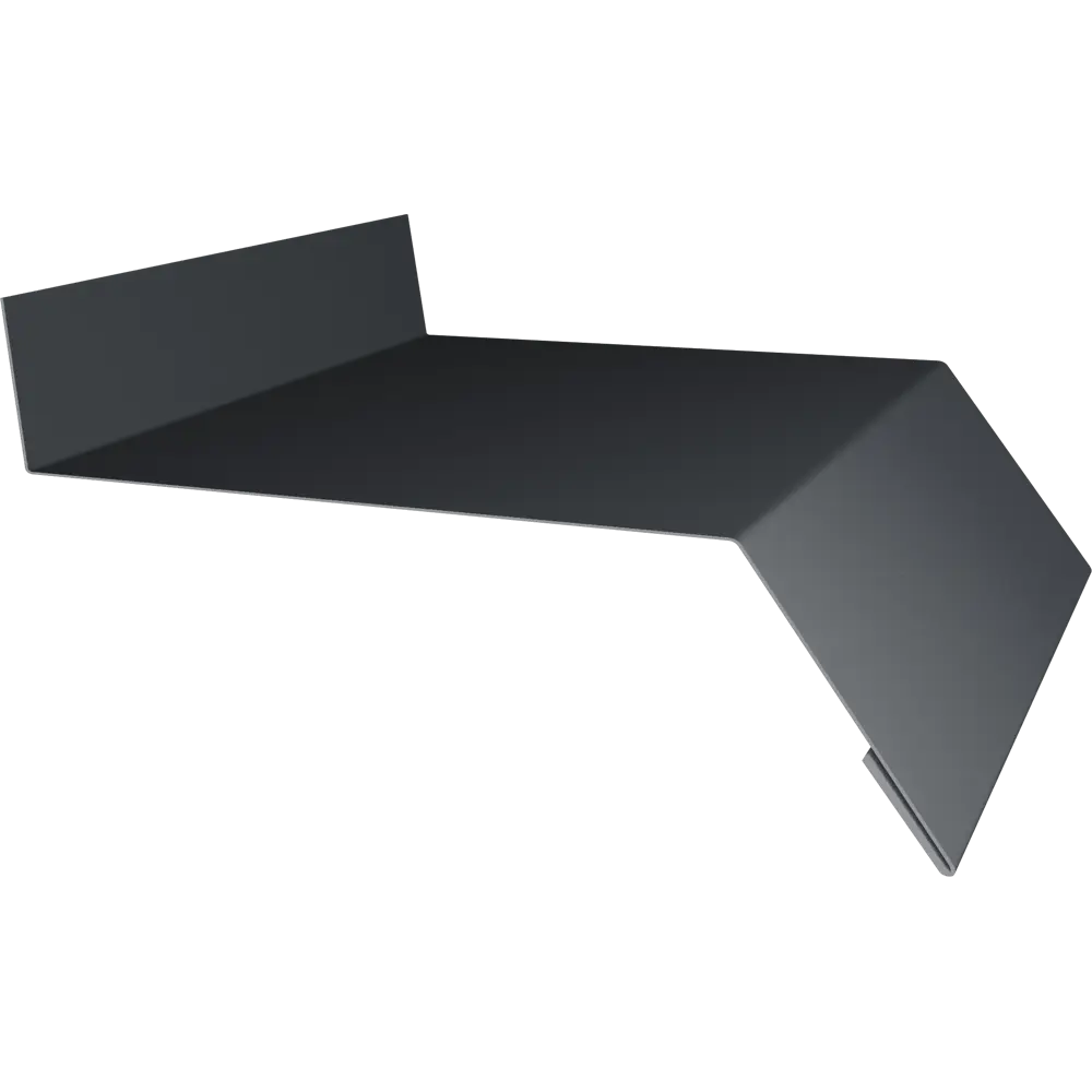 Отлив оцинкованный 100x2000 мм цвет серый 88309366 STLM-2087973 Santreyd 
