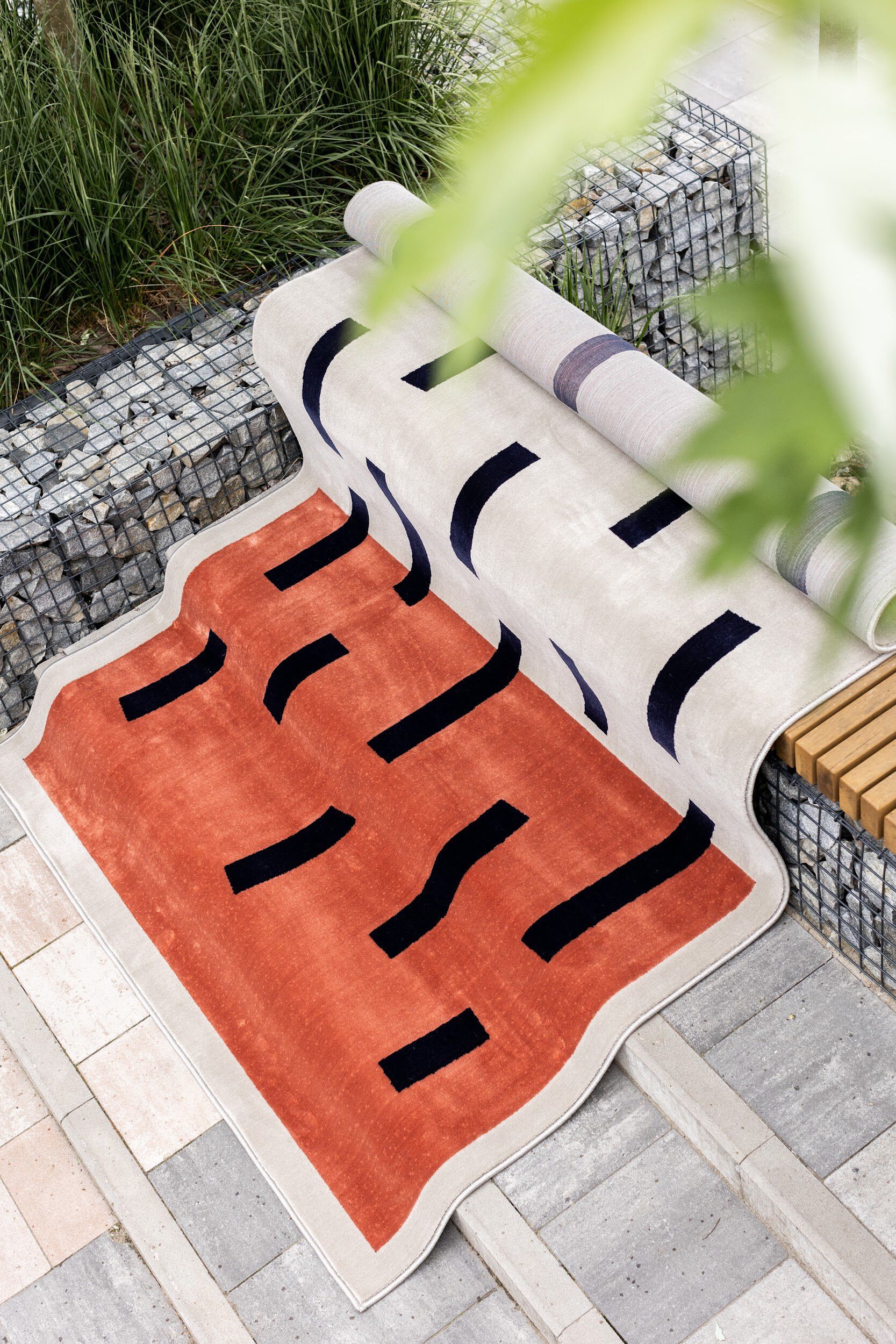 Прямоугольный ковер с рисунком из полипропилена Shishka Project FIJI 2 ARCH-00100586 - Вид №5