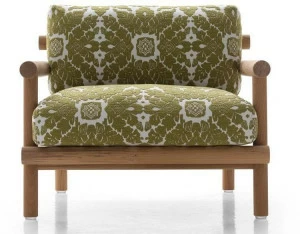 B&B Italia Outdoor Садовое кресло из ткани с подлокотниками Ayana