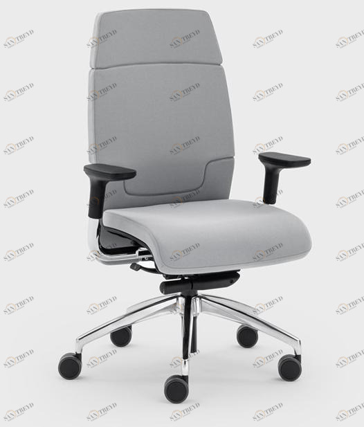 Viganò Кожаное кресло руководителя на колесиках со средней спинкой Madam office sun-id-1473228