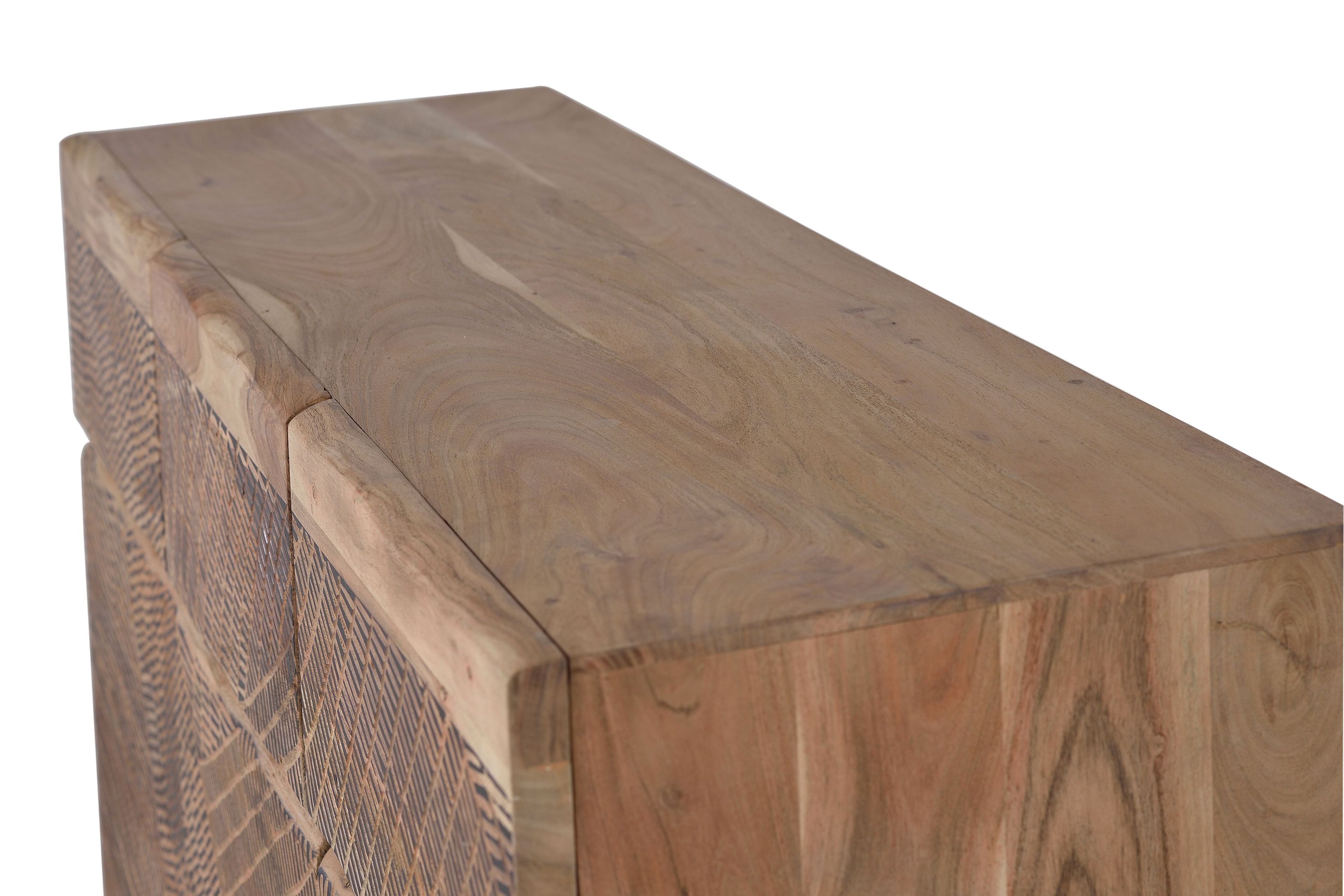 Шкаф из акации с распашными дверцами и ящиками Giner y Colomer Yakarta ARCH-00057629 - Вид №3