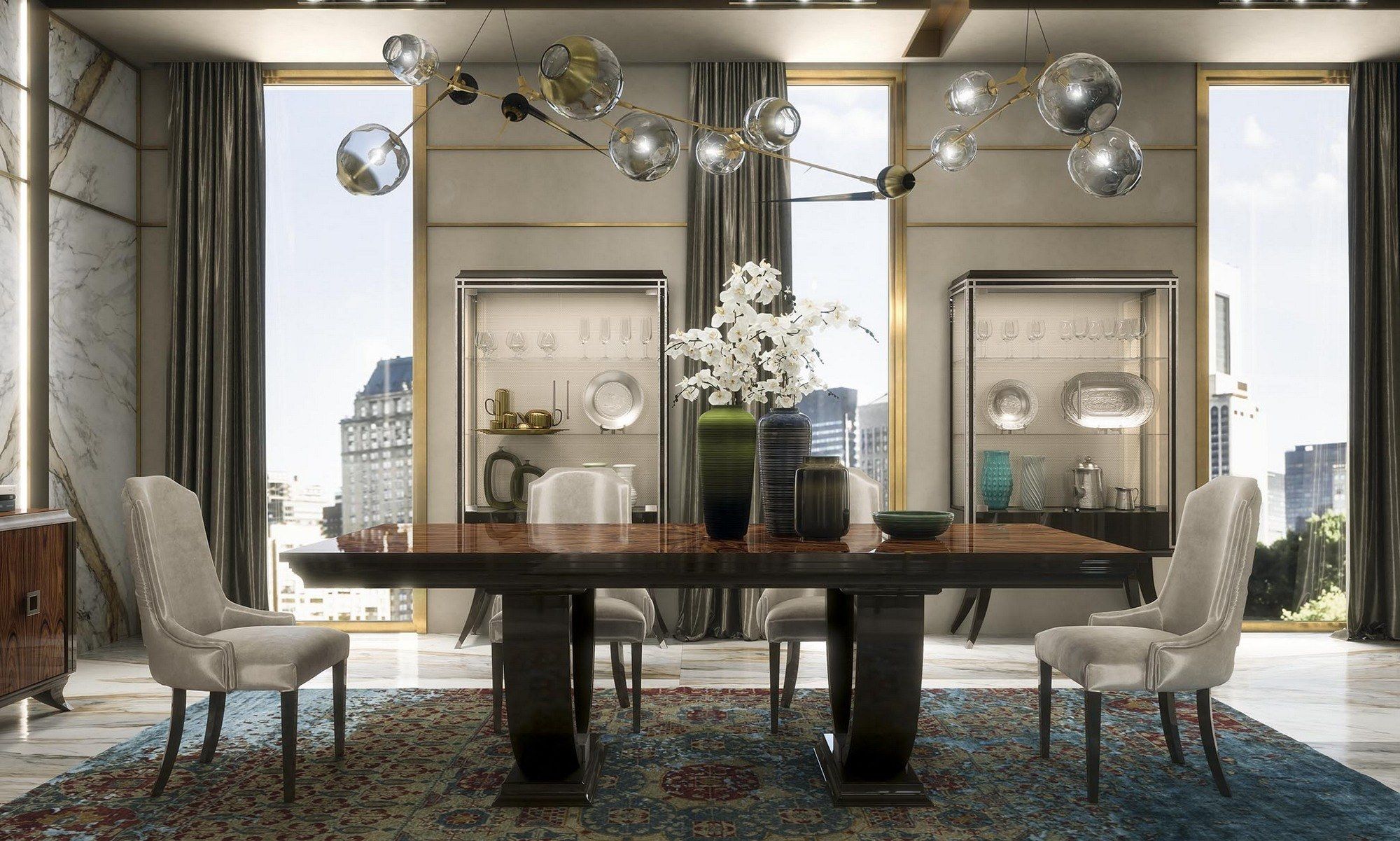 Тканевый стул capitonné GUERRA VANNI Оскар ARCH-00127579 - Вид №3