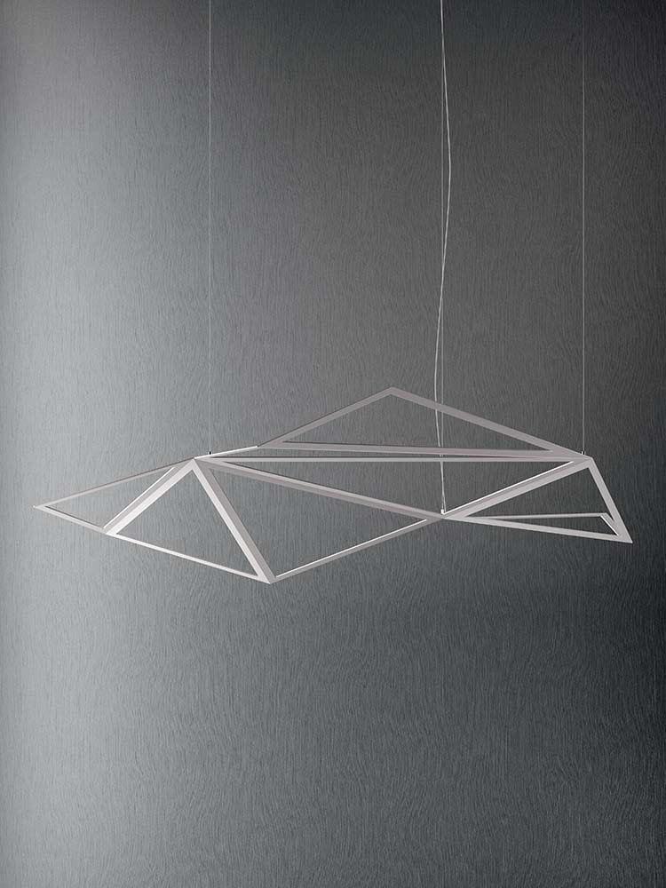 Алюминиевый светодиодный подвесной светильник Quadrifoglio Group Дизайнерское освещение ARCH-00014018 - Вид №2