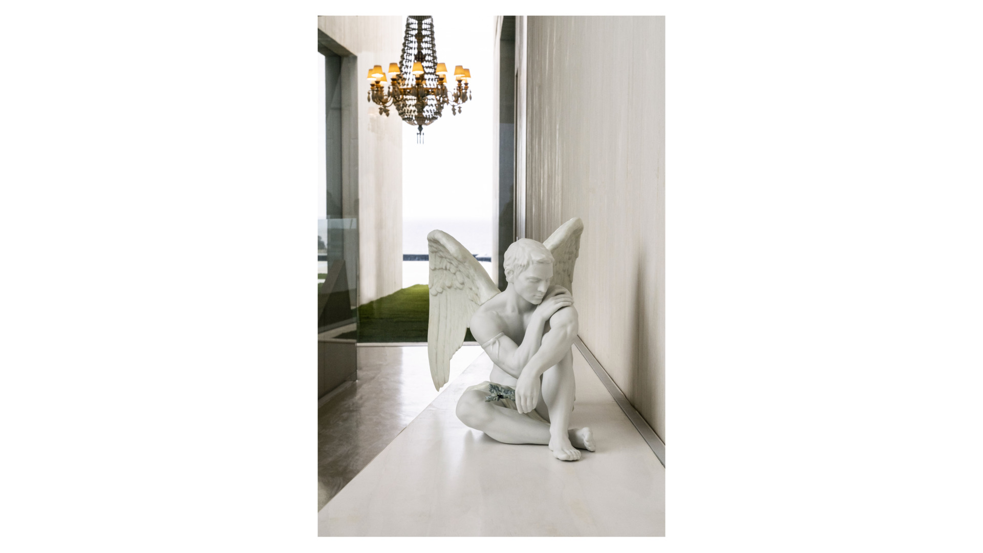 10669093 LLADRO Фигурка Lladro "Ангел-хранитель" 40х28см Фарфор Lladró  - Вид №3