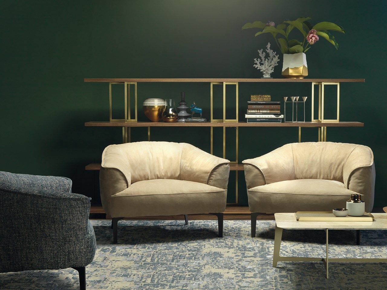 Кожаное кресло с подлокотниками Borzalino SIGMUND ARCH-00142778 - Вид №15