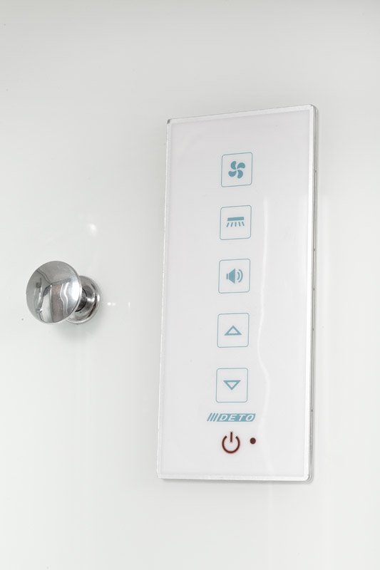 Z120 KERAVA с паром Душевая кабина DETO Серия Z D272S+ эл. R - Вид №22