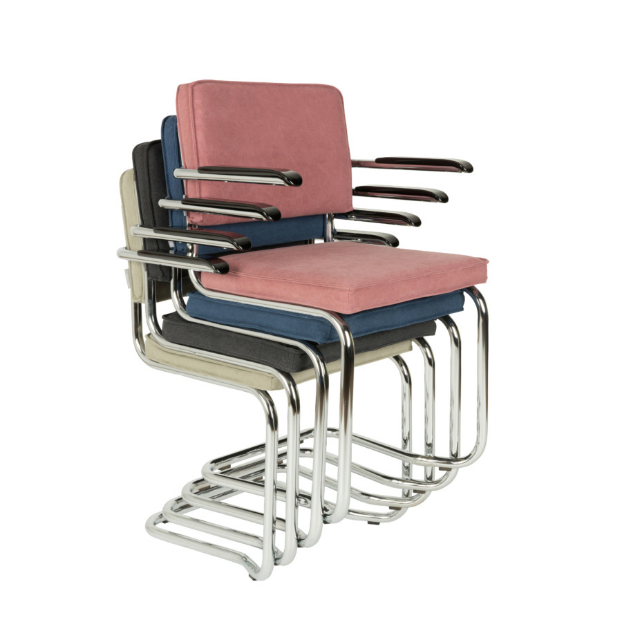 Кресло Ridge Kink Vintage черное Zuiver 1200075 - Вид №7