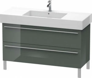 XL654503838 Тумбочка напольная X-Large #XL6545 1200 x 470 мм Доломитово-серый глянцевый лак