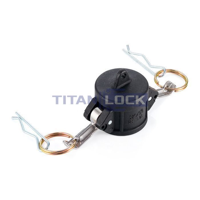 Камлок полипропиленовый тип DC, заглушка для ниппеля 1 1/4", TL125DCPP TITAN LOCK  - Вид №2