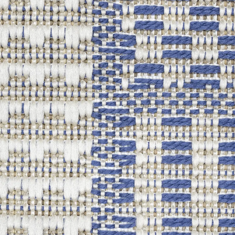 Циновка Дели 80x120 см полипропилен 84307_53111 цвет синий ROYALTAFT STLM-2075104 - Вид №4