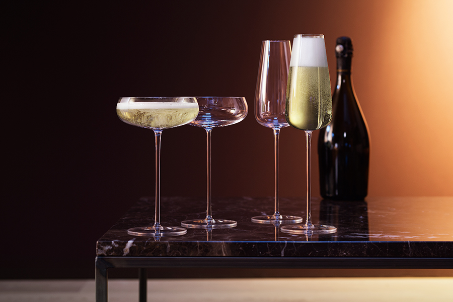 Набор из 2 бокалов-флейт 330 мл Wine culture LSA INTERNATIONAL WINE CULTURE 00-3863089 Прозрачный  - Вид №1