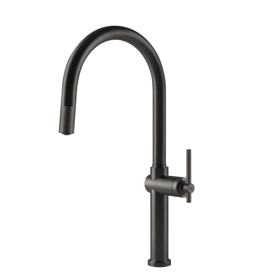 Смеситель для раковины 60672 707 Gessi Habito ЧЕРНЫЙ МЕТАЛЛ BR. PVD 60672707