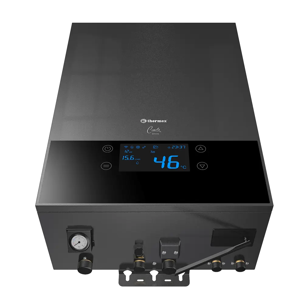 Электрический котел 24 кВт Thermex Cometa 380 В двухконтурный настенный Wi-Fi STLM-2050681 - Вид №2