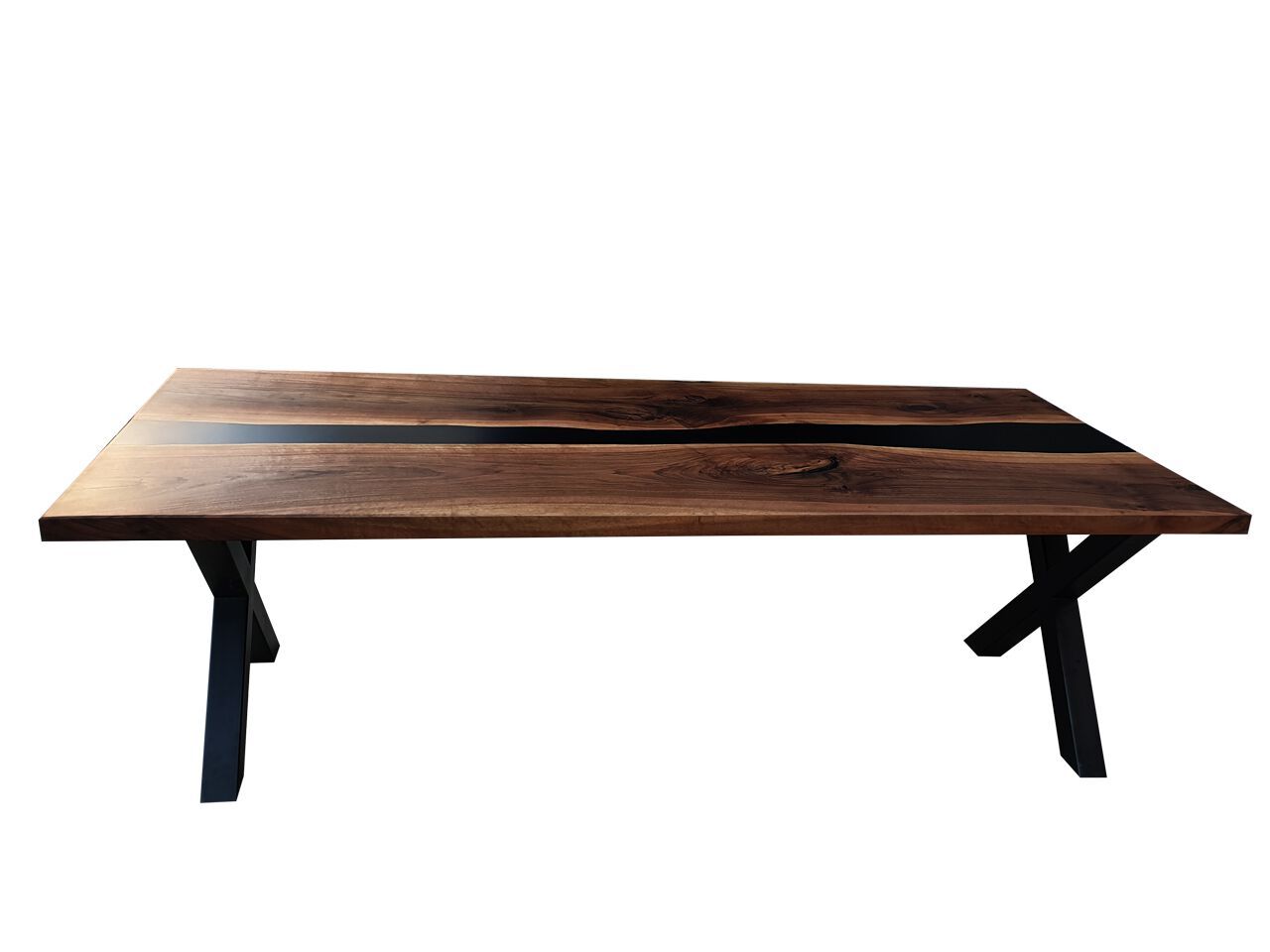Прямоугольный стол из орехового дерева и смолы Legnor LEG2408764 ARCH-00087204 - Вид №3