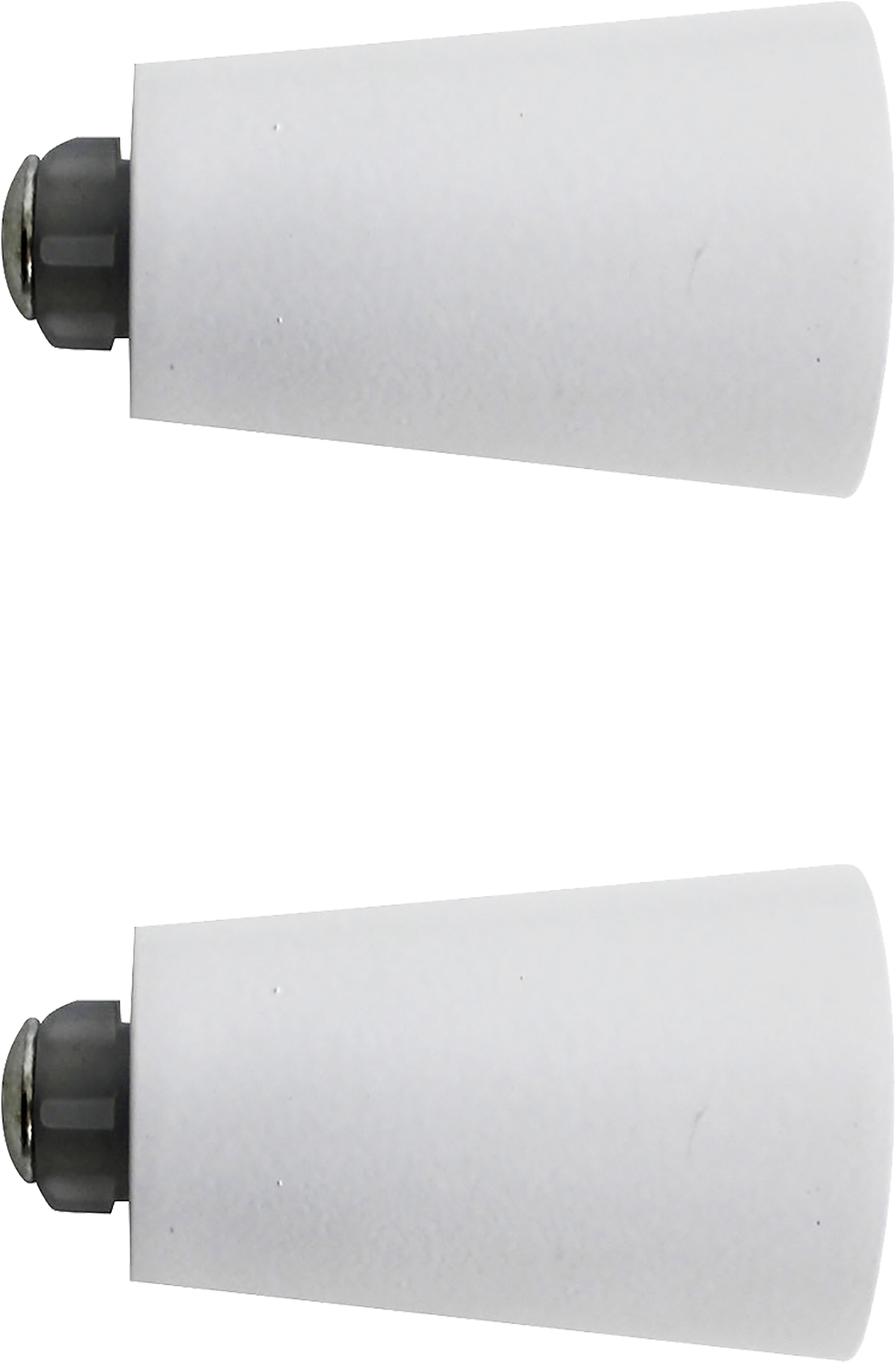 INSPIRE Наконечники «Поммель» для карнизов, белые матовые, 2 шт 82549301
