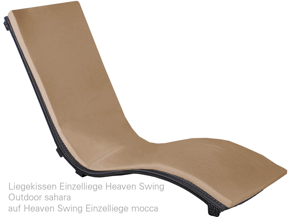 68.00.0163 Одноместный шезлонг Heaven Swing Mocca Mbm  - Вид №2