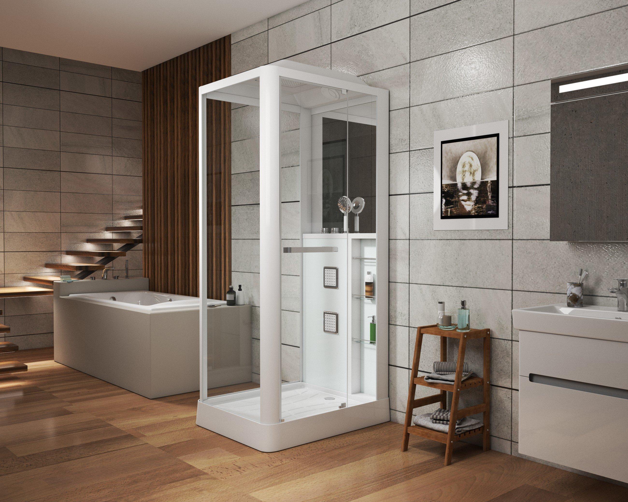 Душевая кабина GROSSMAN GR122 (80x100x225)  - Вид №1