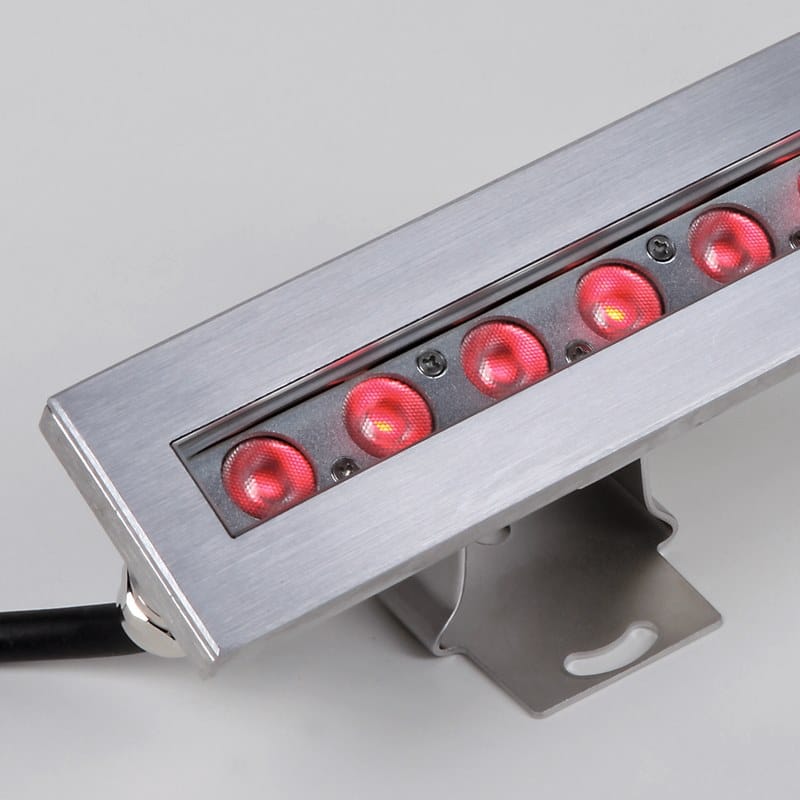 Светодиодная лампа для дайвинга с системой RGB из нержавеющей стали и стекла Proled IP68 WALLWASHER 6X 2 WATT TRILED RGB ARCH-00038965 - Вид №1