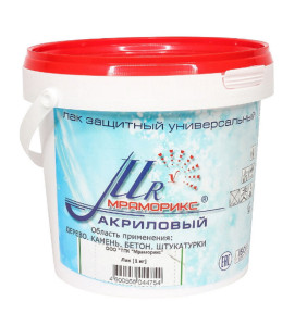 90385165 Лак ВД-АК 00-00006454 защитный акриловый 1 кг STLM-0208881 МРАМОРИКС