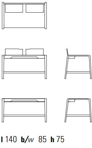 ZEITRAUM Прямоугольный стол из массива дерева sun-id-1464208 - Вид №8