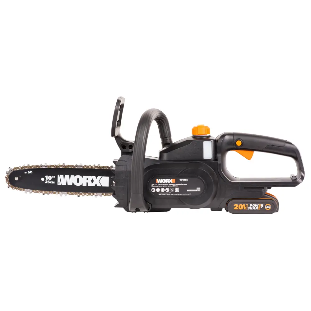 Аккумуляторная пила WORX WP340E 20В с автоматической смазкой 82600066 STLM-0031097 - Вид №4