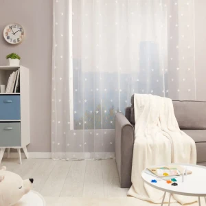 Тюль на ленте Stelle 300x280 см цвет белый 87007957 STLM-2000291