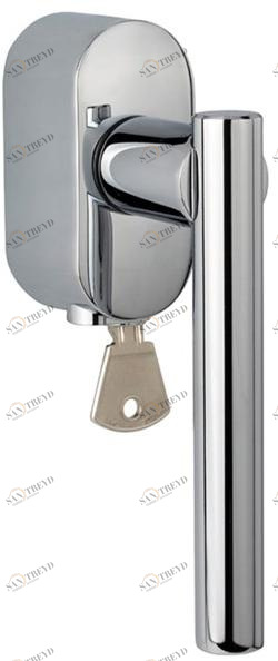 Reguitti Оконная ручка dk с замком на розетке Astra A184dkc6758