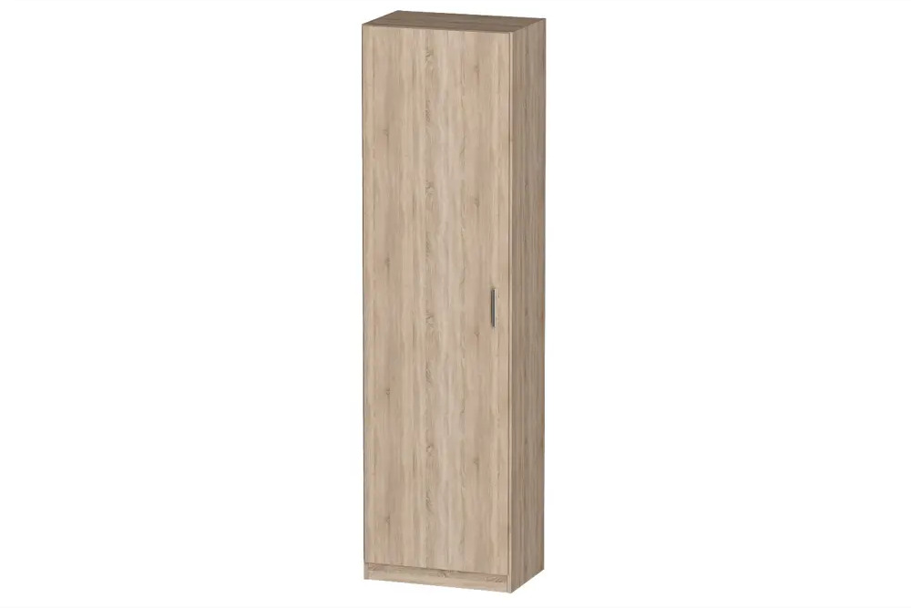 91368699 Шкаф распашной Furnistyle Лайф ЛШО-02 60x215x40 см ЛДСП цвет дуб сонома STLM-1096203