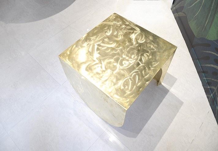 TrackDesign Прямоугольный журнальный столик из латуни  Itt07108  - Вид №5