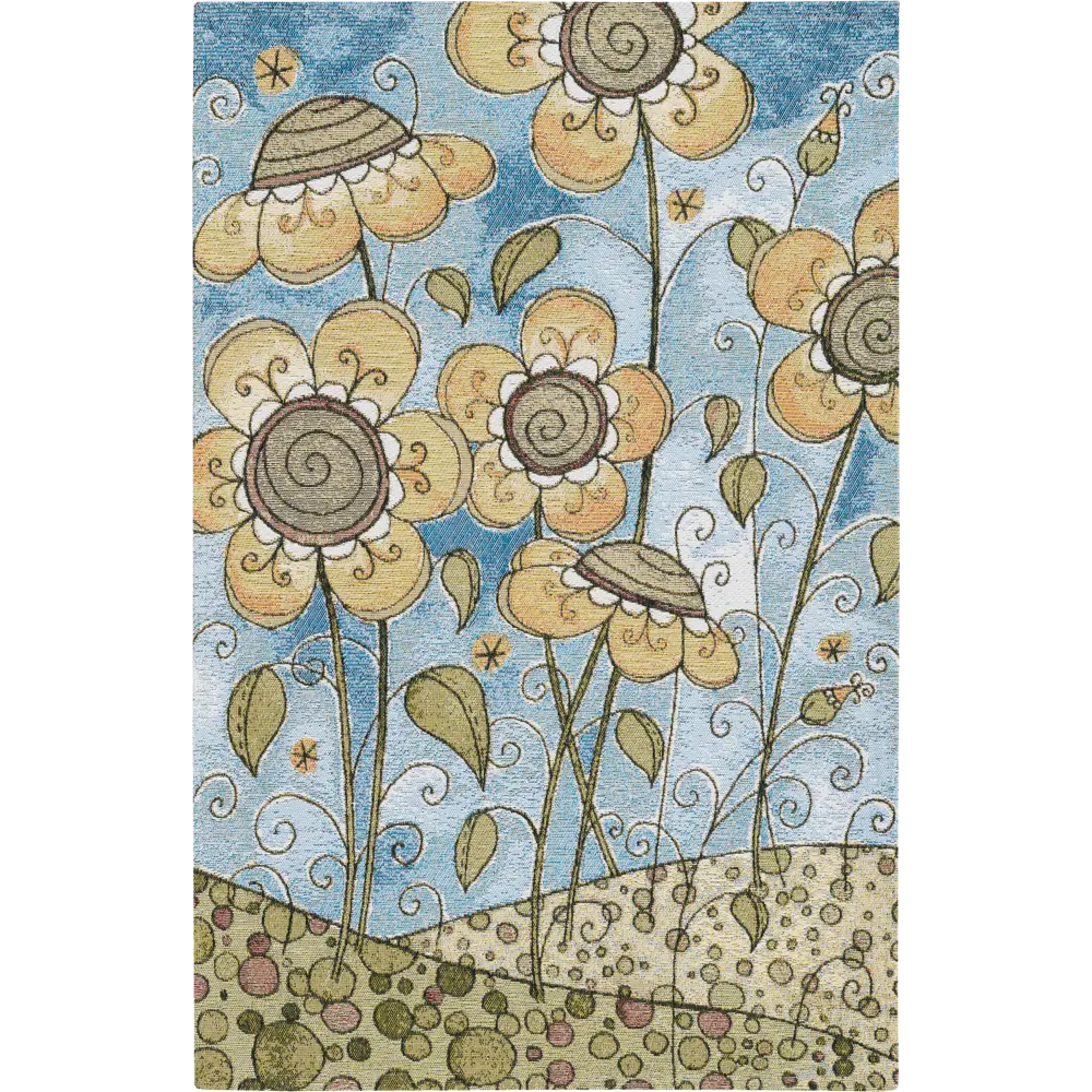 Ковер полиэстер Санлайт 191Х 60х90 см цвет мультиколор CTIM STLM-2063647