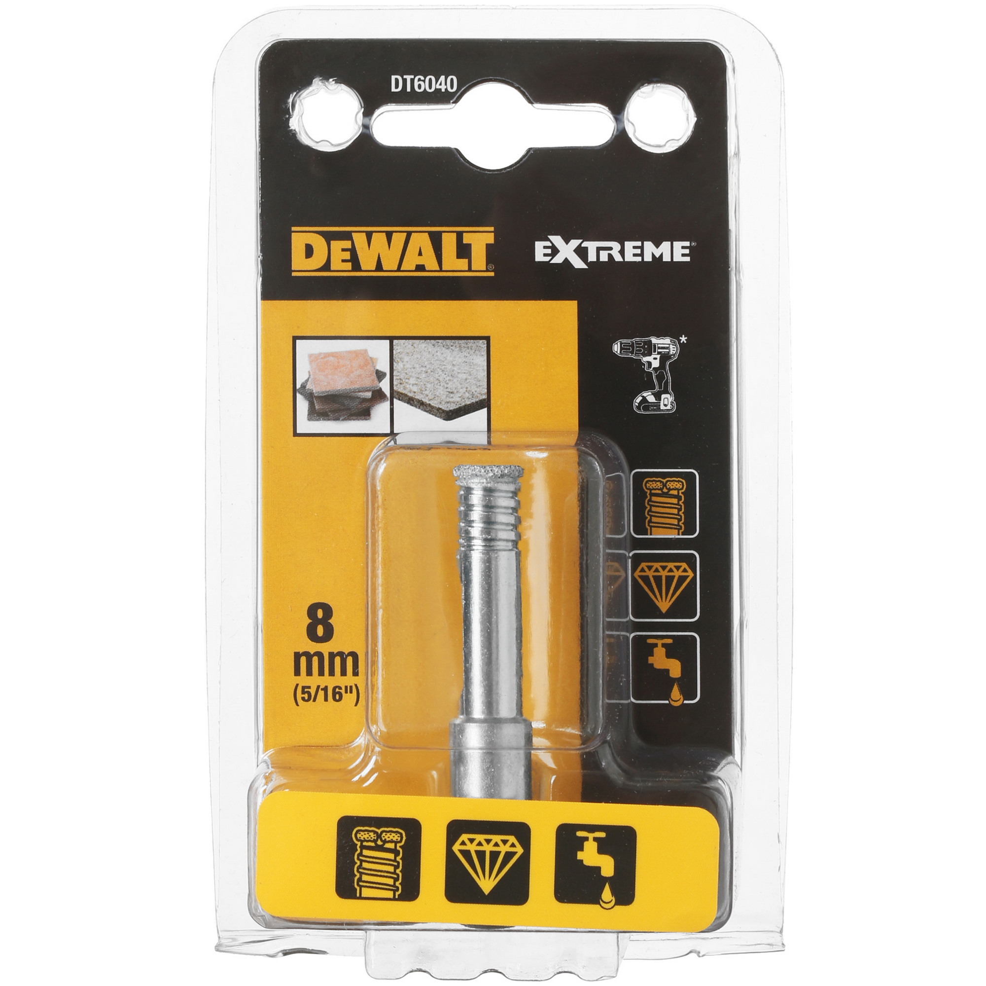 Сверло корончатое DeWalt DT6040 5303304 STDN-0091579