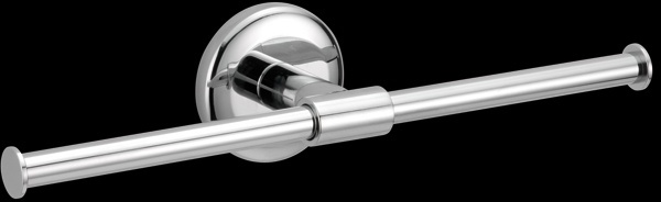 GH232 Бумагодержатель без крышки, двойной bagno&associati GRAND HOTEL