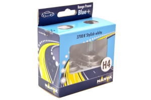 15923409 Автолампа H4 60 55 P43t-38+50% RANGE POWER BLUE 2шт 12V 1 10 NEW 486772100 Narva