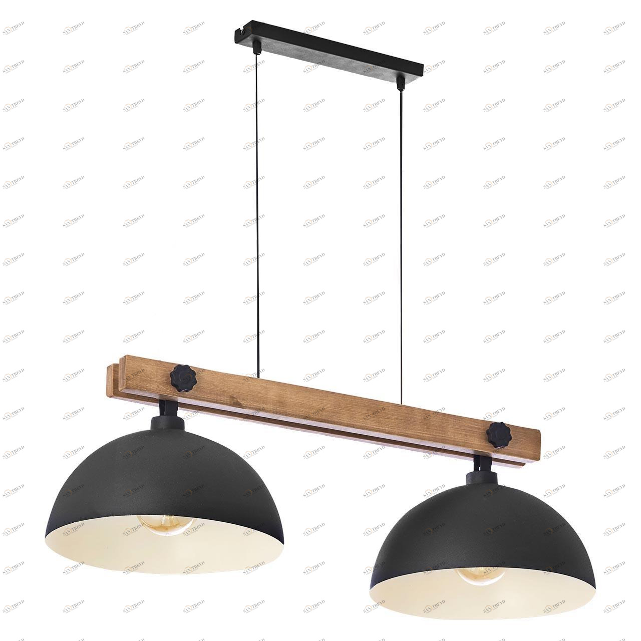 Подвесной светильник черный Oslo 2572 Oslo TK LIGHTING ДИЗАЙНЕРСКИЕ, OSLO 00-3889596 Коричневый;черный 