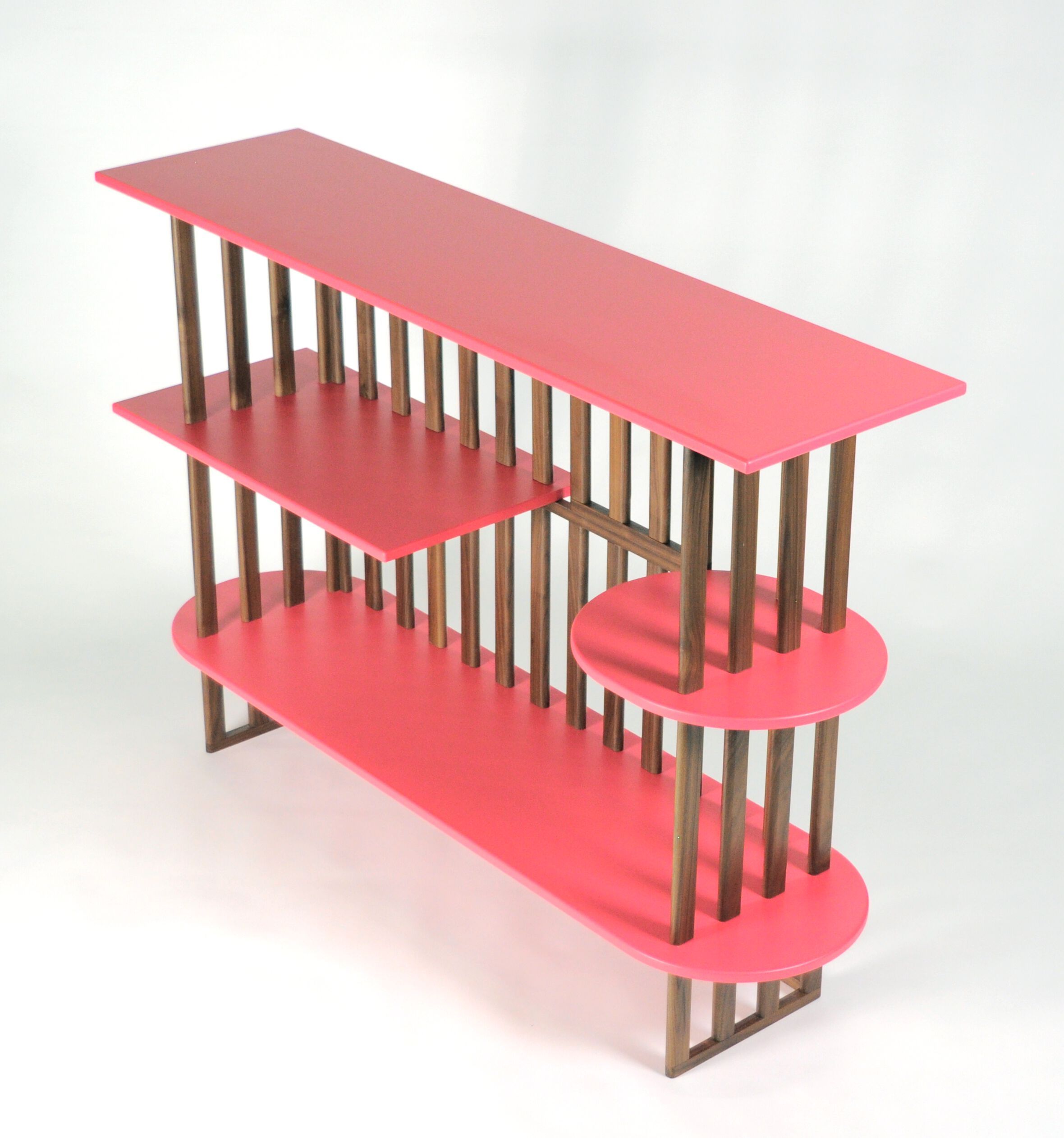 Книжный шкаф из массива дерева с тремя полками Medulum Лидо ARCH-00110101 - Вид №3