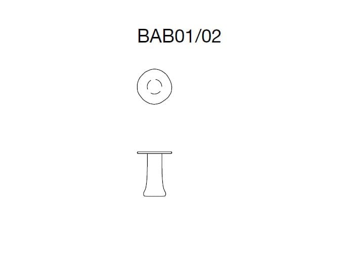 Низкий журнальный столик из переработанного стекла Glas Italia Babar ARCH-00081703 - Вид №2