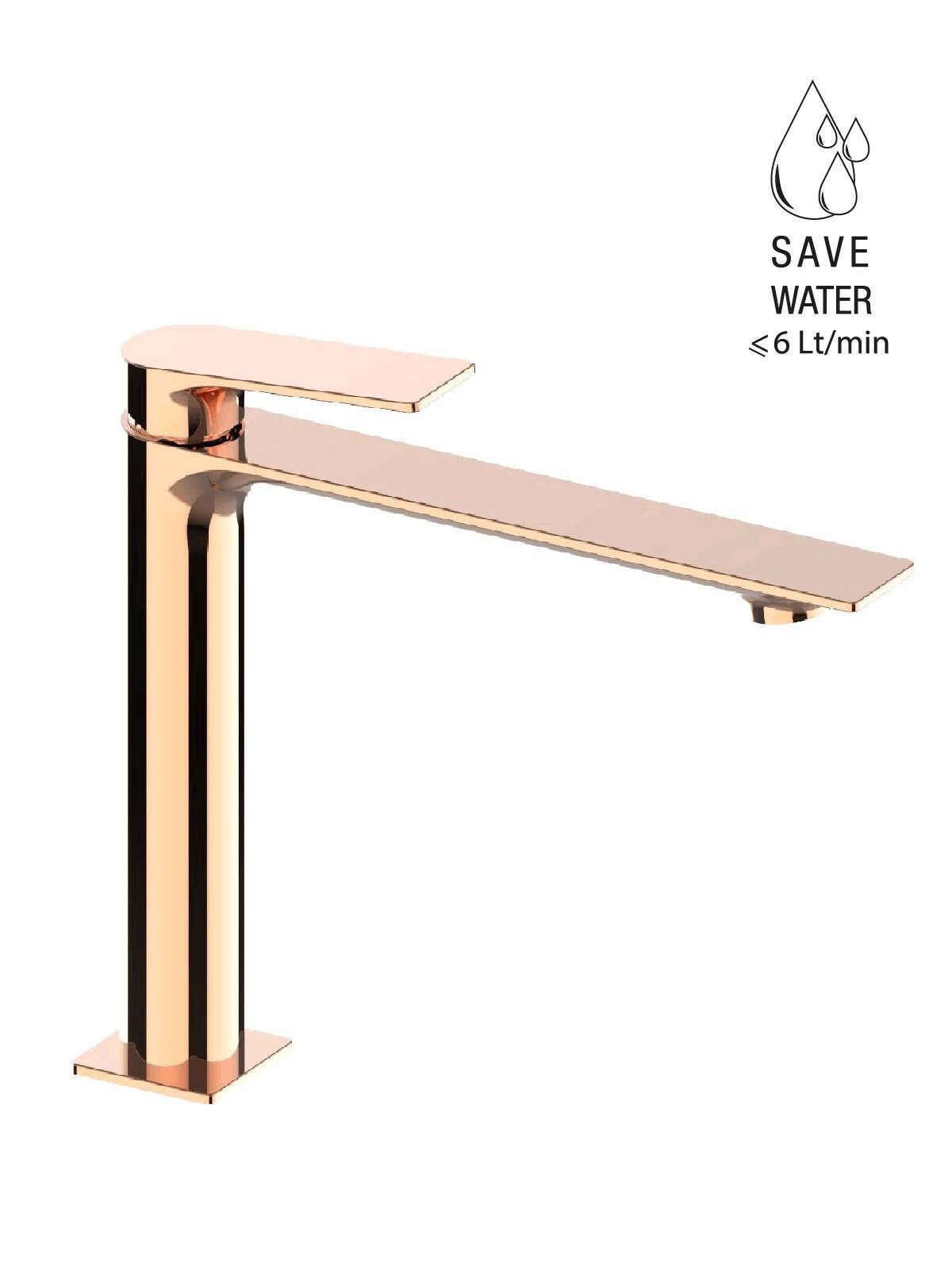 Однорычажный смеситель для раковины Rubinetterie Frattini Нарцисс ARCH-00115650 - Вид №9