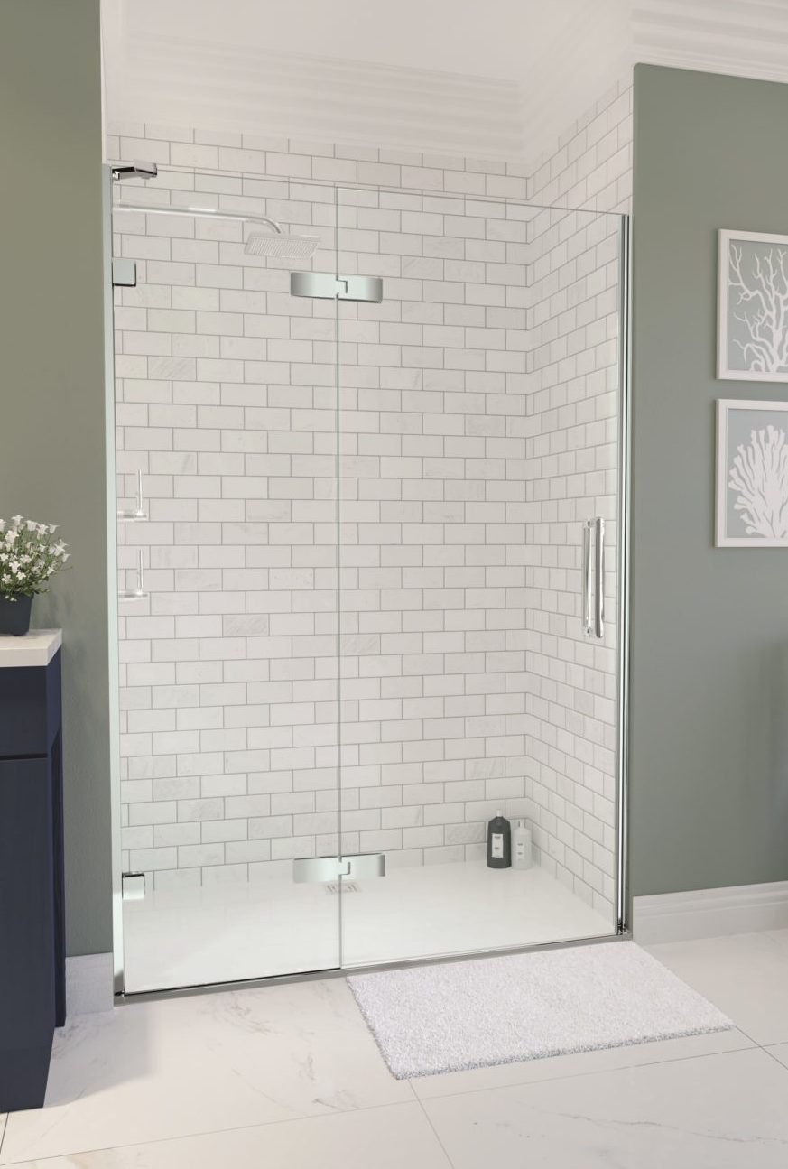 Дверь в нишу GHA1350H L или R Merlyn Arysto Хромированный 