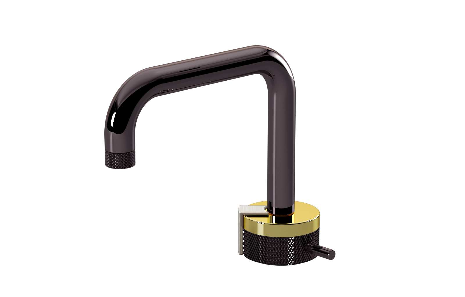 E-11500-R1PB-L1SN-OX Однорычажный прогрессивный смеситель для раковины - излив 15,3см GRAFF MOD+