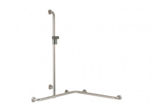 805.35.3S Поручень для душа с держателем для душа, нестандартная длина HEWI Greifen