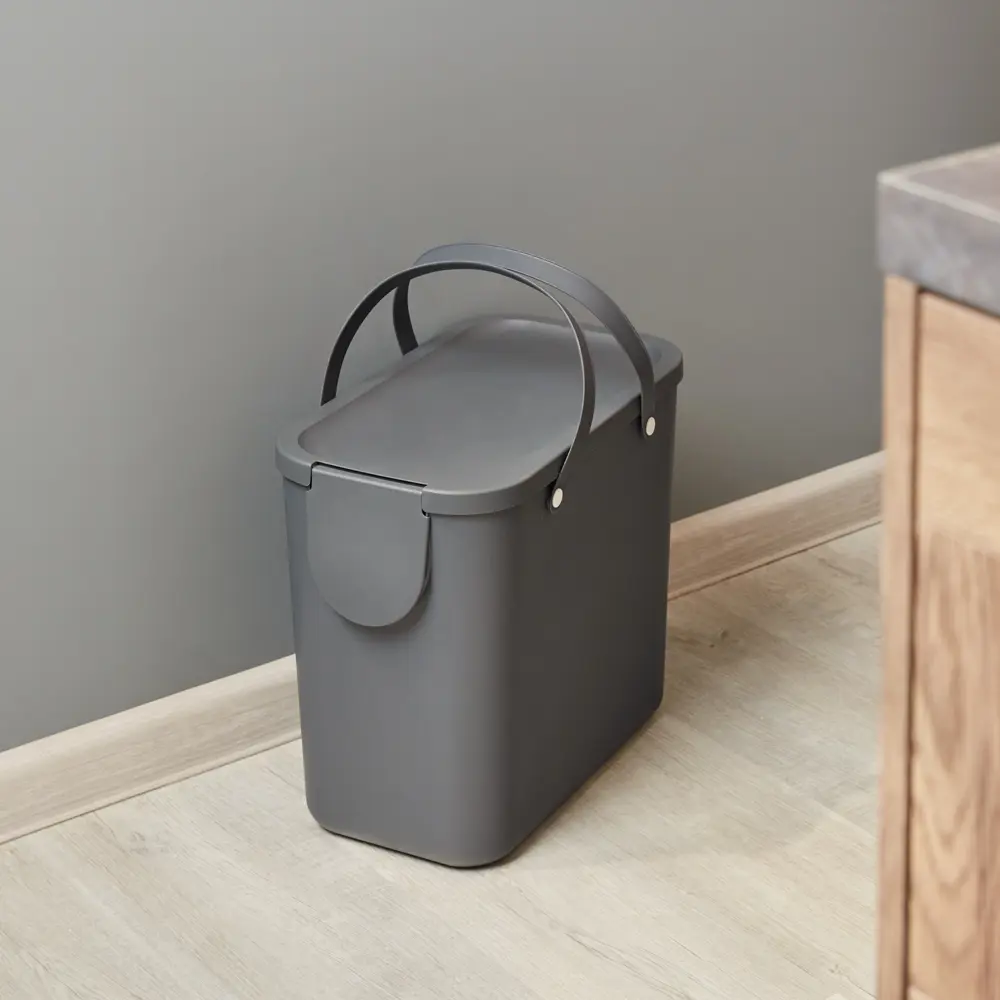 Бак для отходов Delinia 25 л полипропилен цвет серый STLM-2122866 - Вид №6